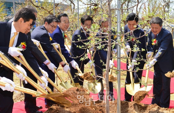 경북사과 혁신 20주년 사과나무 기념식수