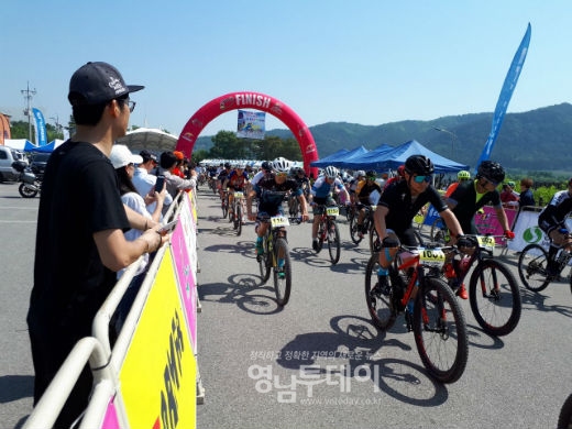 제21회 상주시장배 산악자전거 대회 성황