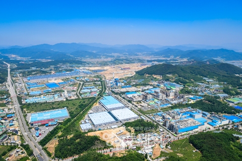 김천 산업단지 전경