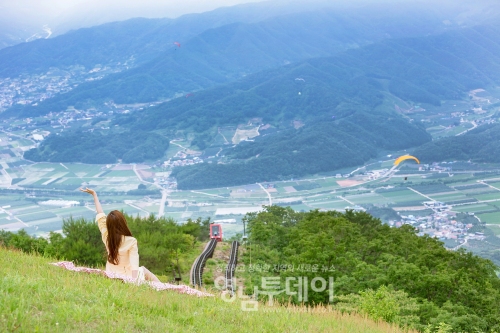 문경의 올 여름 휴가 키워드, 세이프케이션 (단산 관광 모노레일)