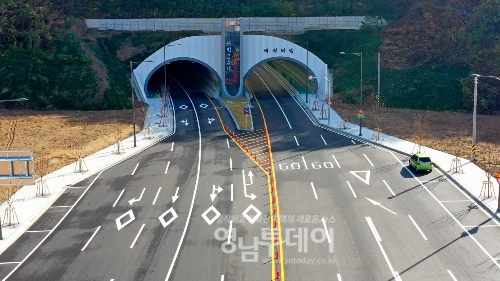 김천시청_환경사업소간 도로 개통 !