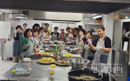 봉화군여성단체협의회, 수해복구 현장에 직접 만든 김밥 전달하며 온정 나눠